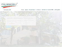 Tablet Screenshot of italimmobili.com